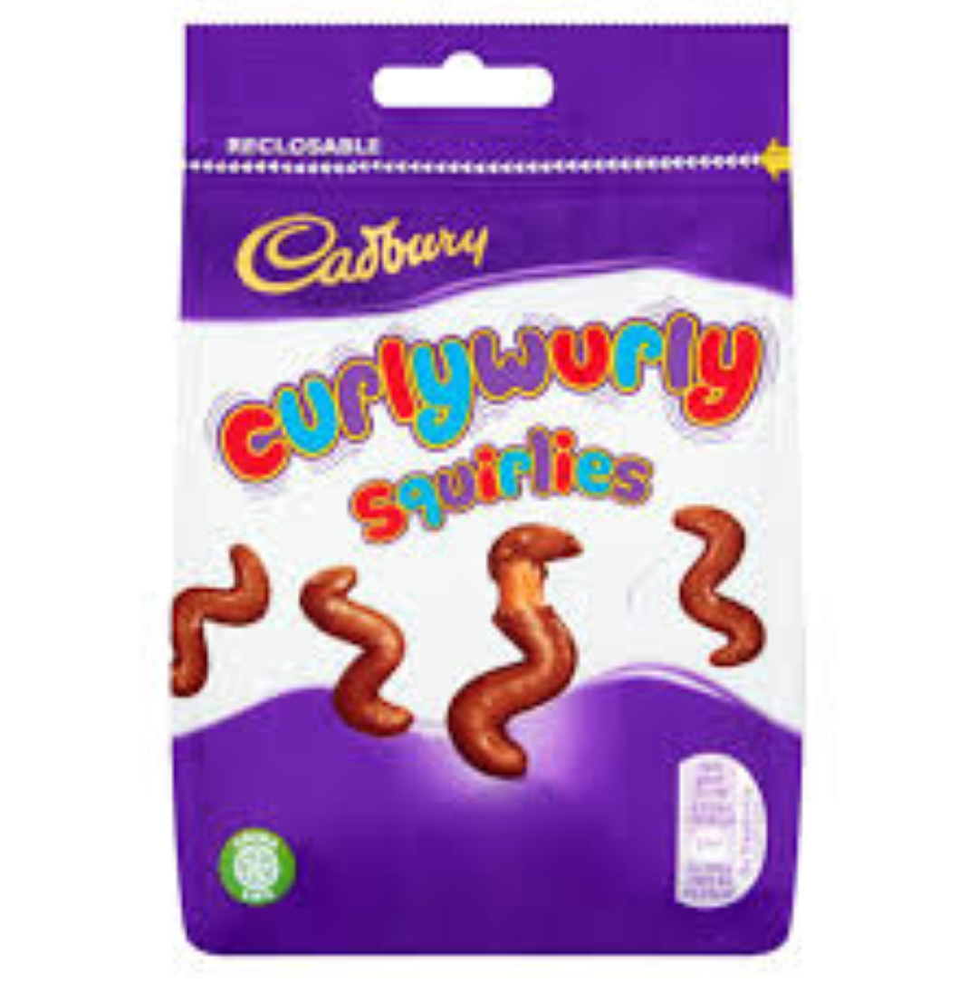 CADBURY CURLY WURLY SQUIRLES 110G
